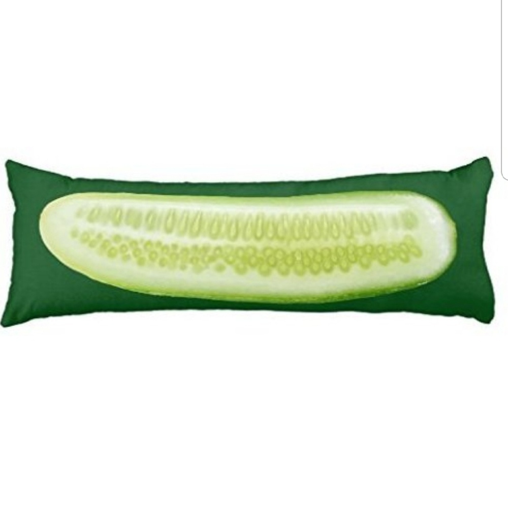 Funny Cucumber Body Pillow Cover